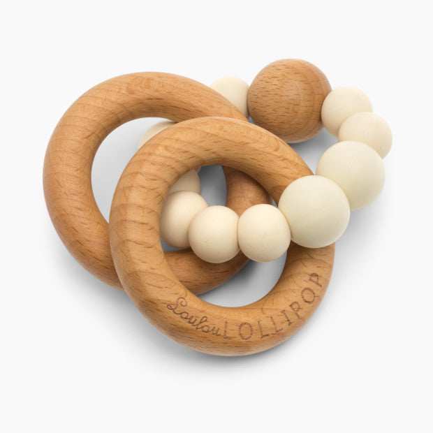 Loulou Lollipop silicone cream bubble teether