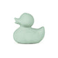 organic mint rubber duck bath toy