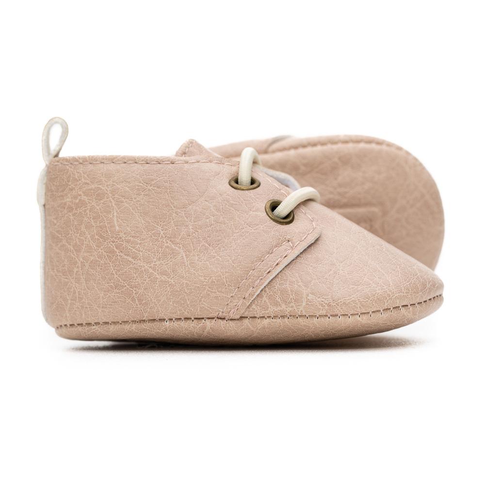 Vegan leather pink baby shoes by Sweet n Swagg